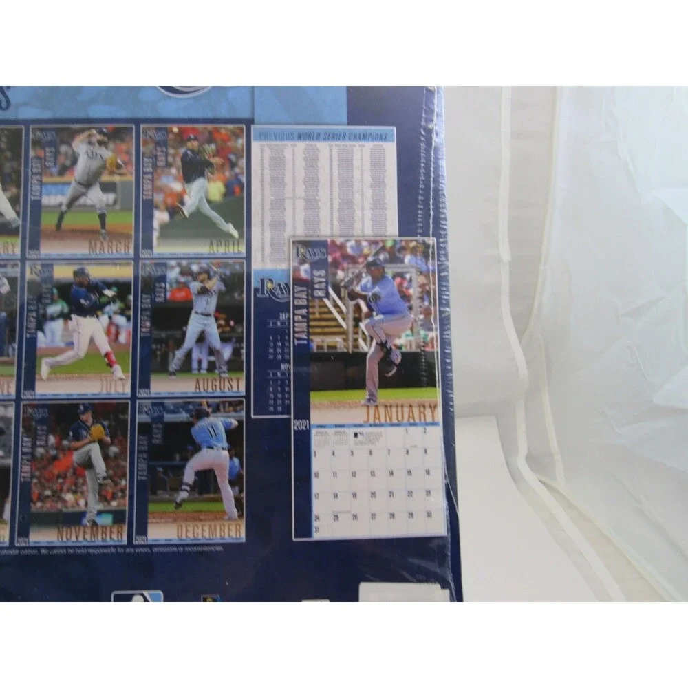 Tampa Bay Rays 2021 Calendar Calendar – Wall Calendar, September 15, 2020
